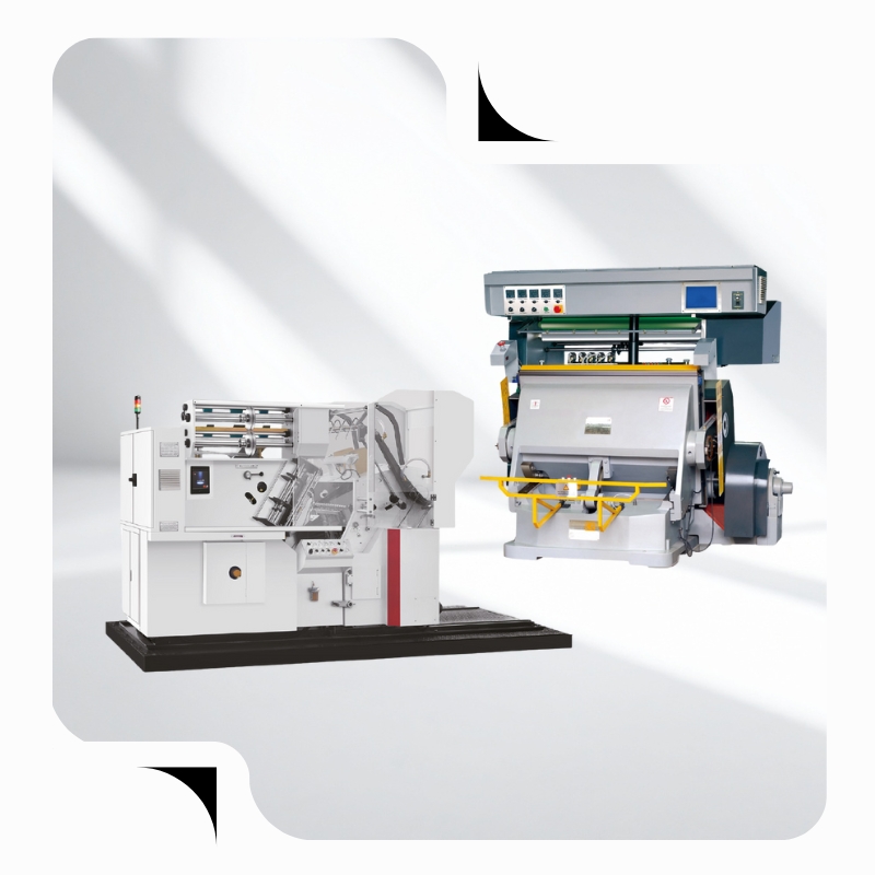 Máquinas de Corte e Vinco e Hot Stamping