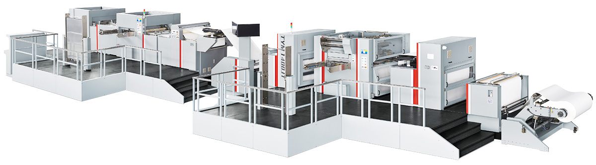 Máquinas Automáticas de Hot Stamping e Corte e Vinco Com Destaque
