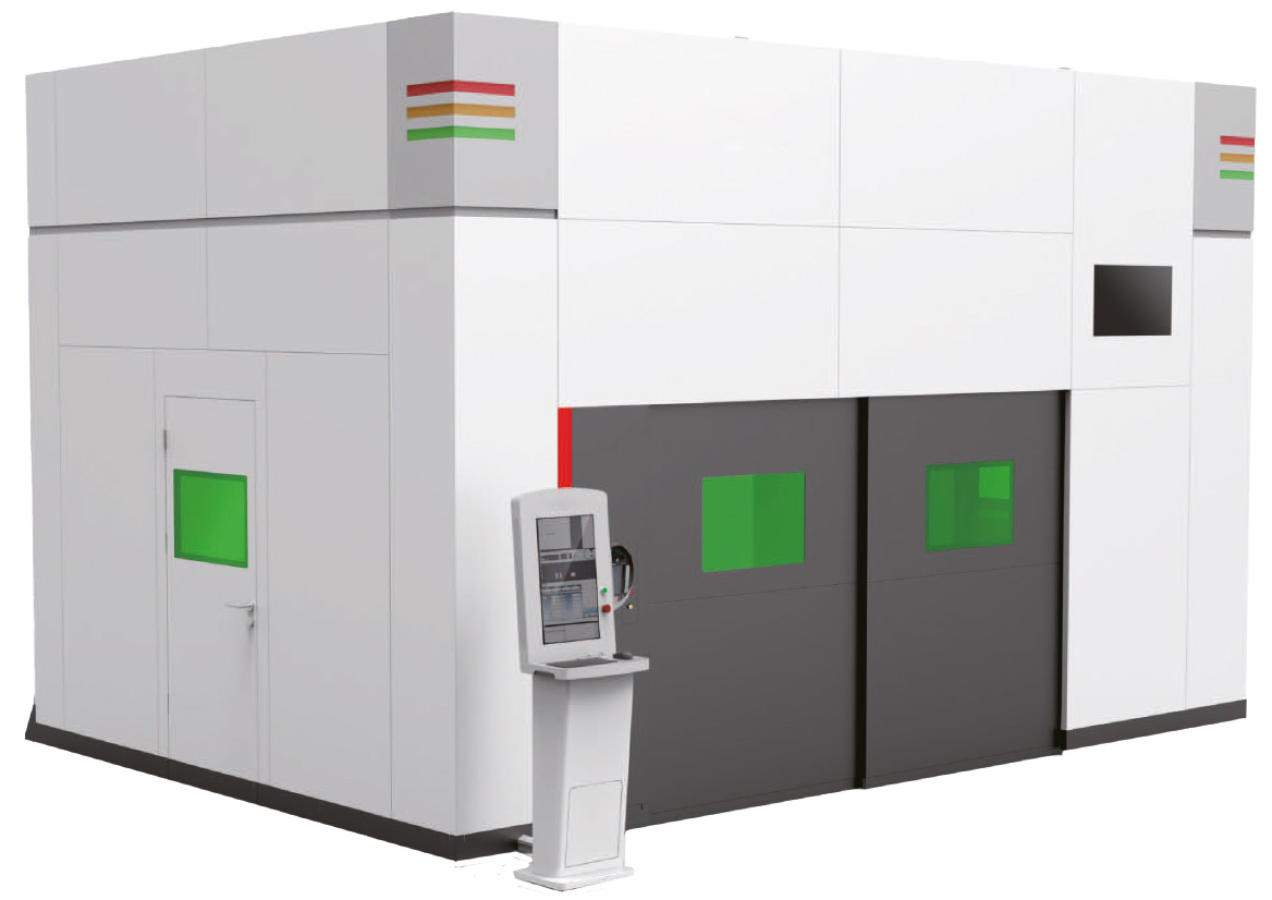 Máquina Corte a Laser para Chapas — SF | 3D - 5 EIXOS